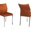 Esszimmerstuhl Lenny Leder cognac