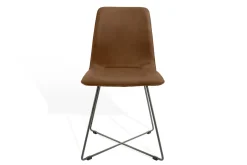 Esszimmerstuhl Maverick Leder braun
