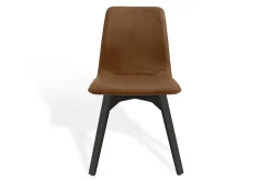 Esszimmerstuhl Maverick Leder braun