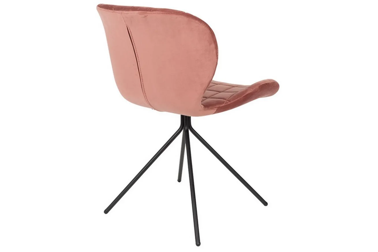 Esszimmerstuhl OMG Samt old pink