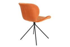 Esszimmerstuhl OMG Samt orange