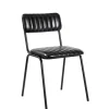Esszimmerstuhl Sixty Leder schwarz