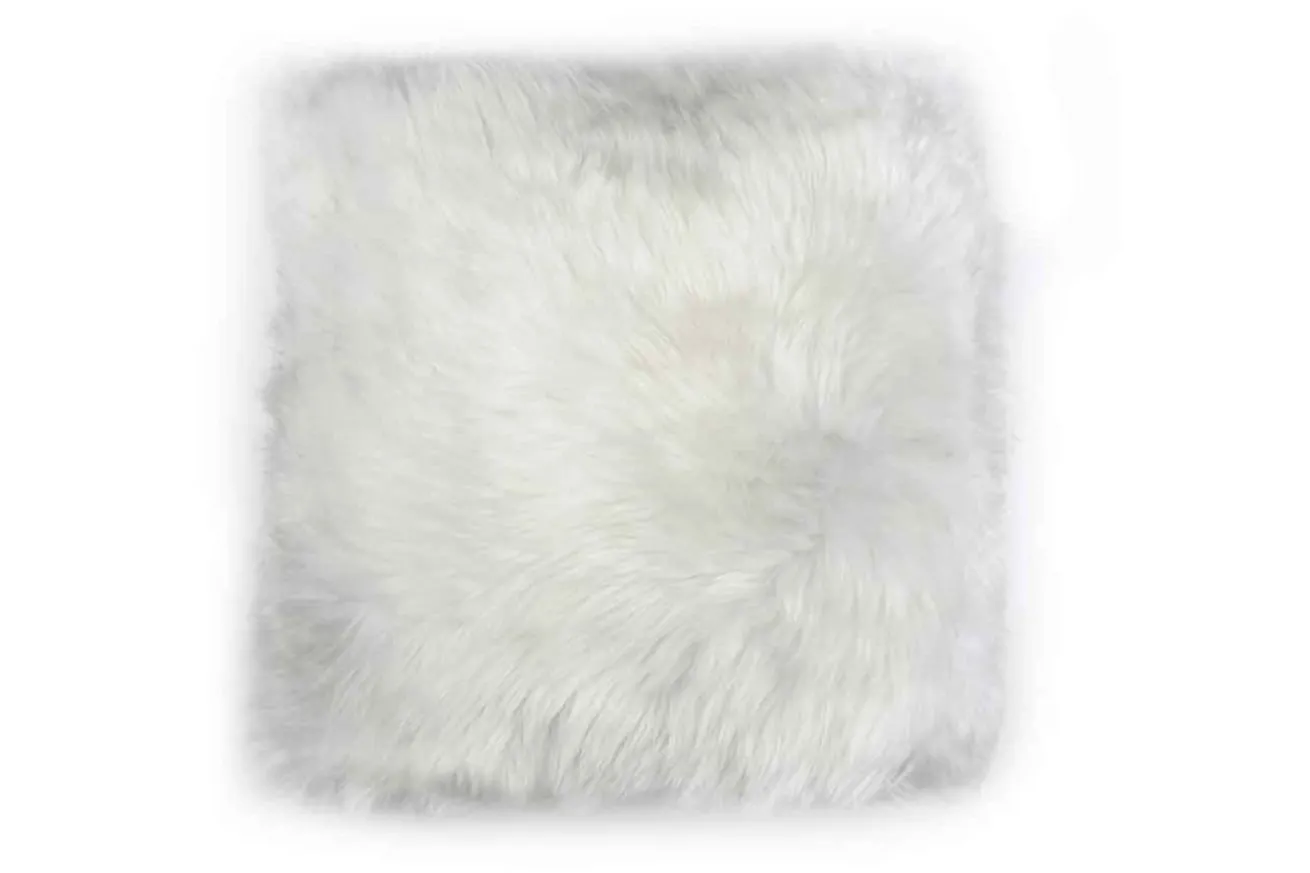 Flax Fellkissen elfenbein 40x40cm