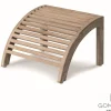 Fußauflage Orso Teak grau