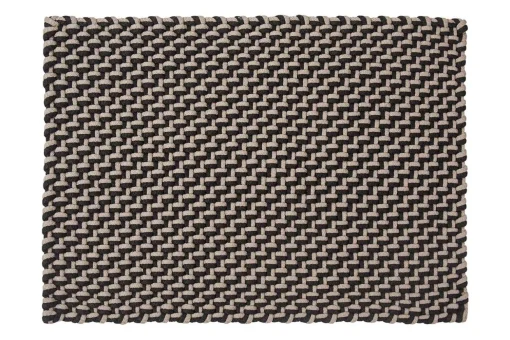 Fußmatte "Pool" schwarz/sand 52*72 cm
