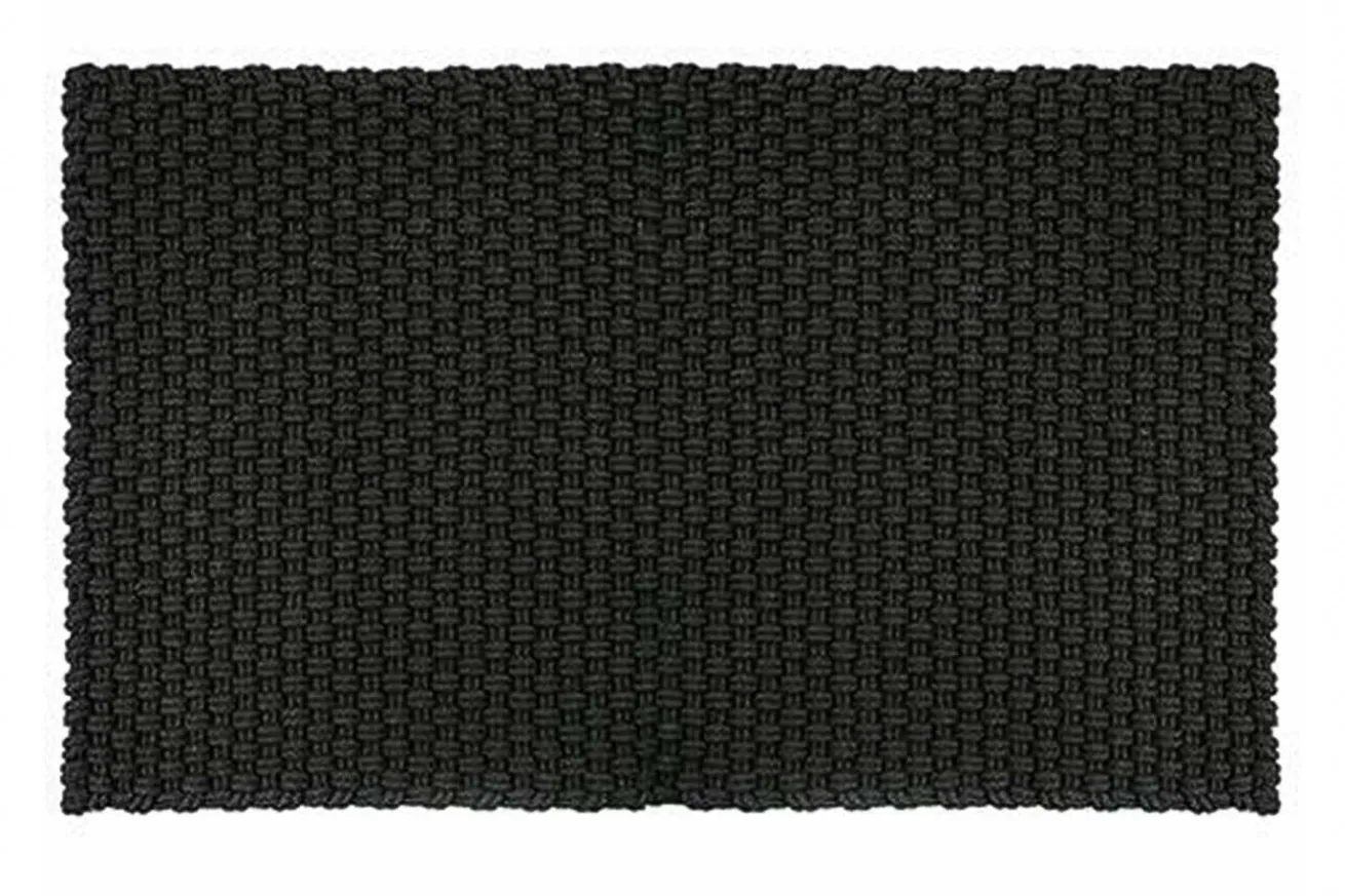 Fußmatte "Uni" schwarz 52*72 cm