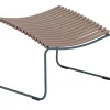 Fussauflage Hocker Click hellbraun