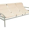Gartenbank Sling 3-Sitzer grün-natur