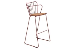 Garten Barhocker Paon rot