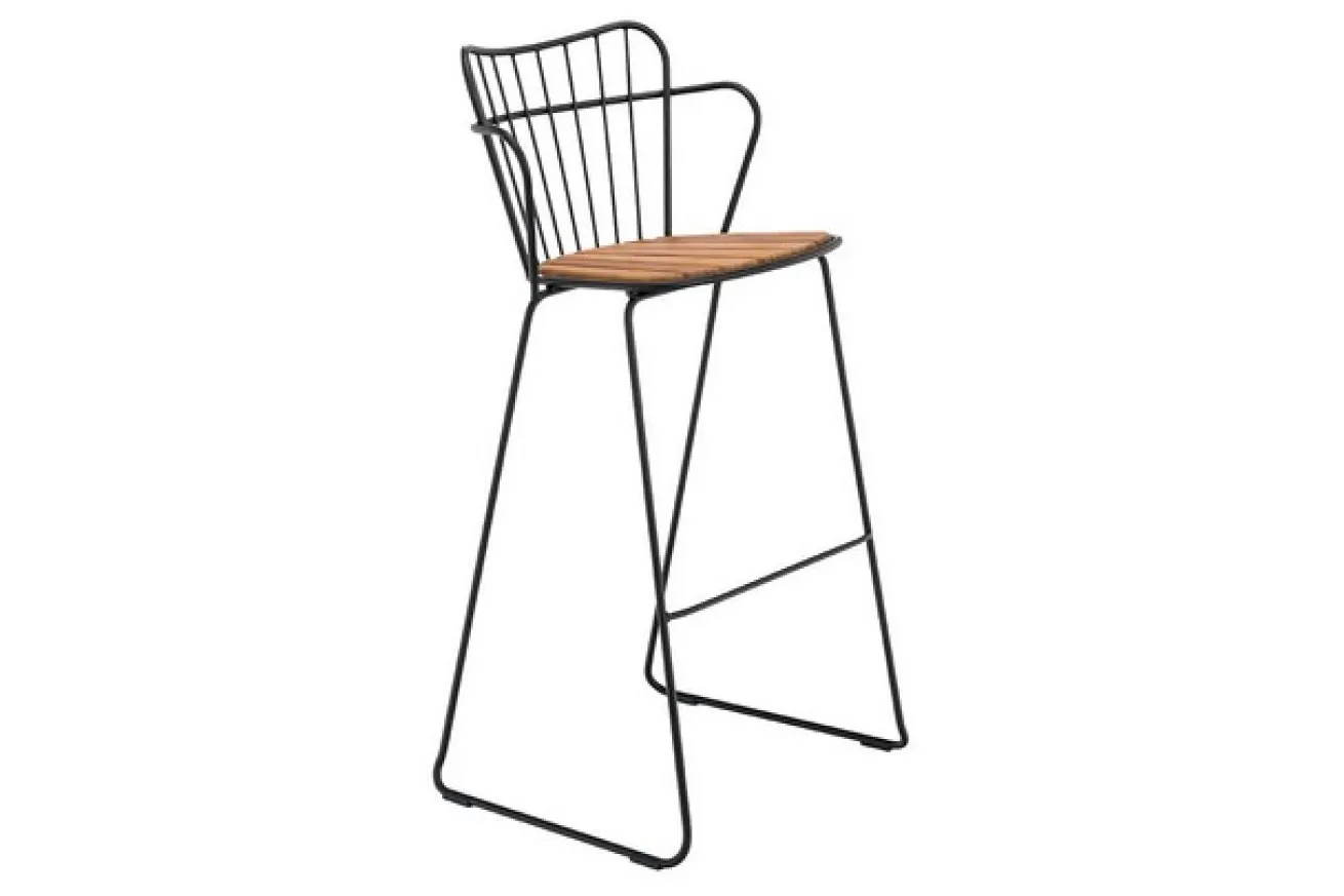 Garten Barhocker Paon schwarz
