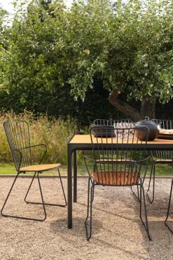 Garten Esstisch Four schwarz 160 cm