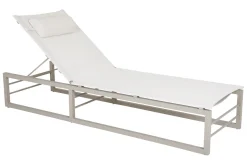 Gartenliege Vevi Aluminium khaki