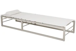 Gartenliege Vevi Aluminium khaki