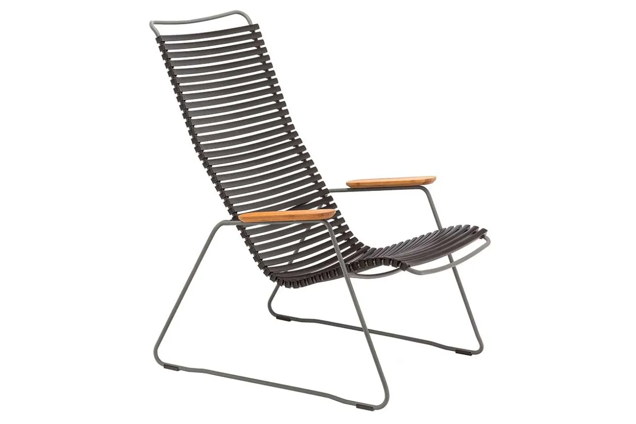 Garten Loungesessel Click schwarz
