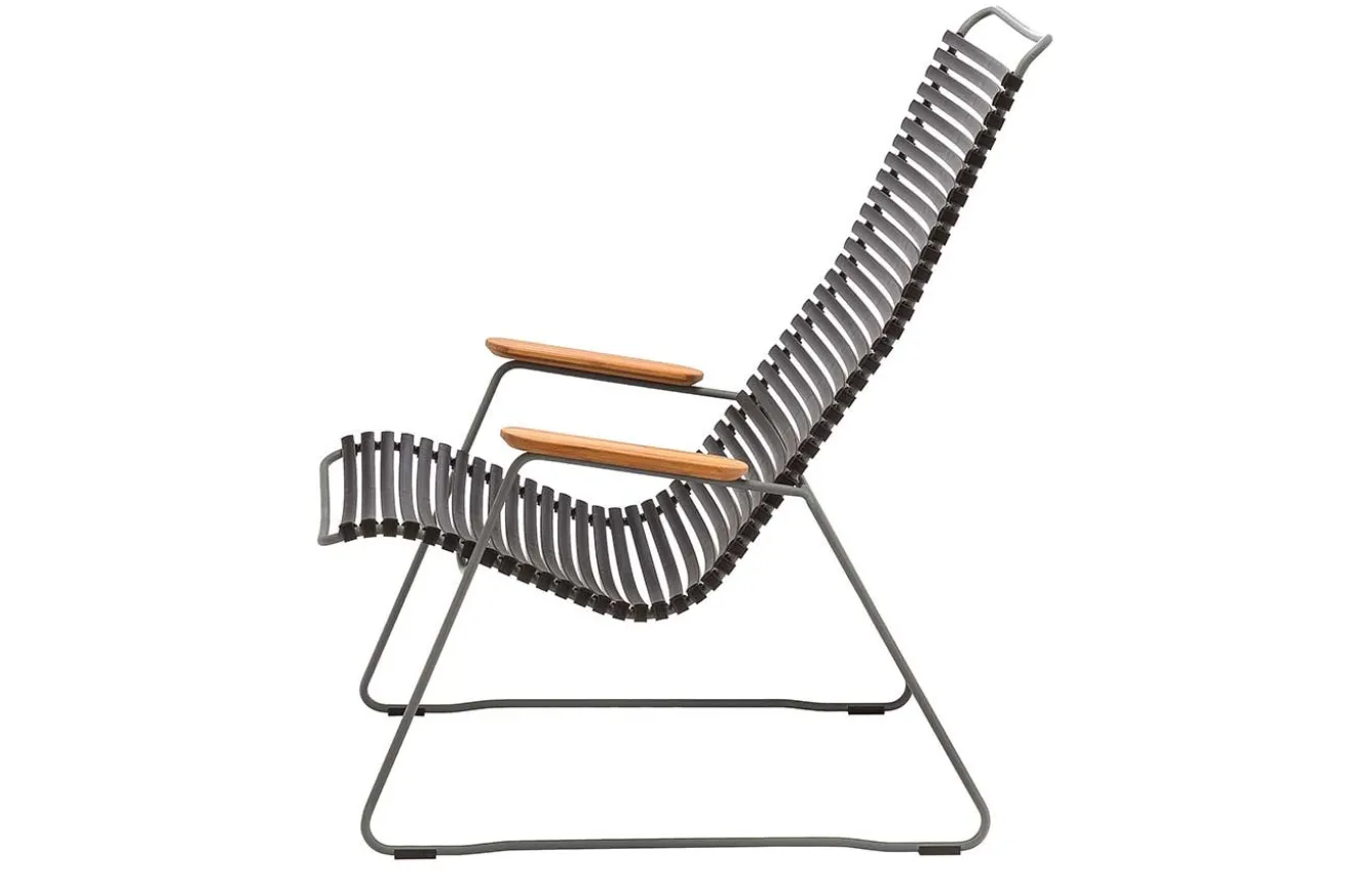 Garten Loungesessel Click schwarz