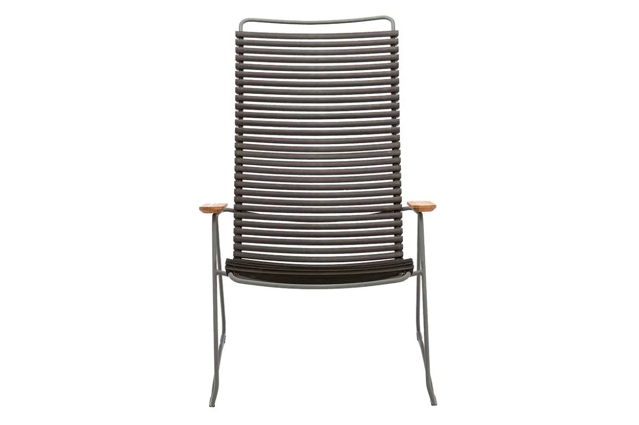 Garten Loungesessel Click schwarz