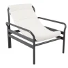 Gartensessel mit Arm Sling weiss