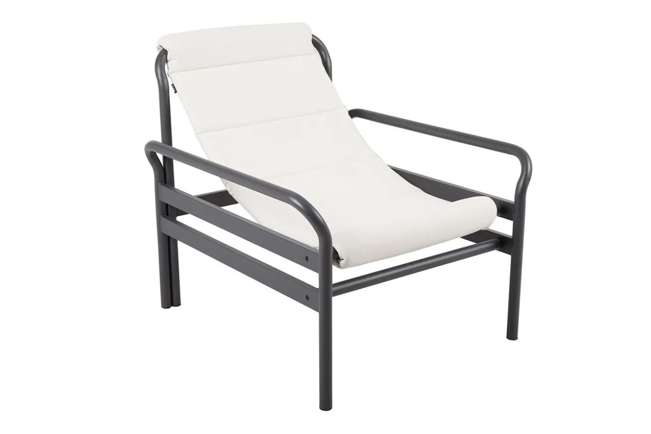 Gartensessel mit Arm Sling weiss