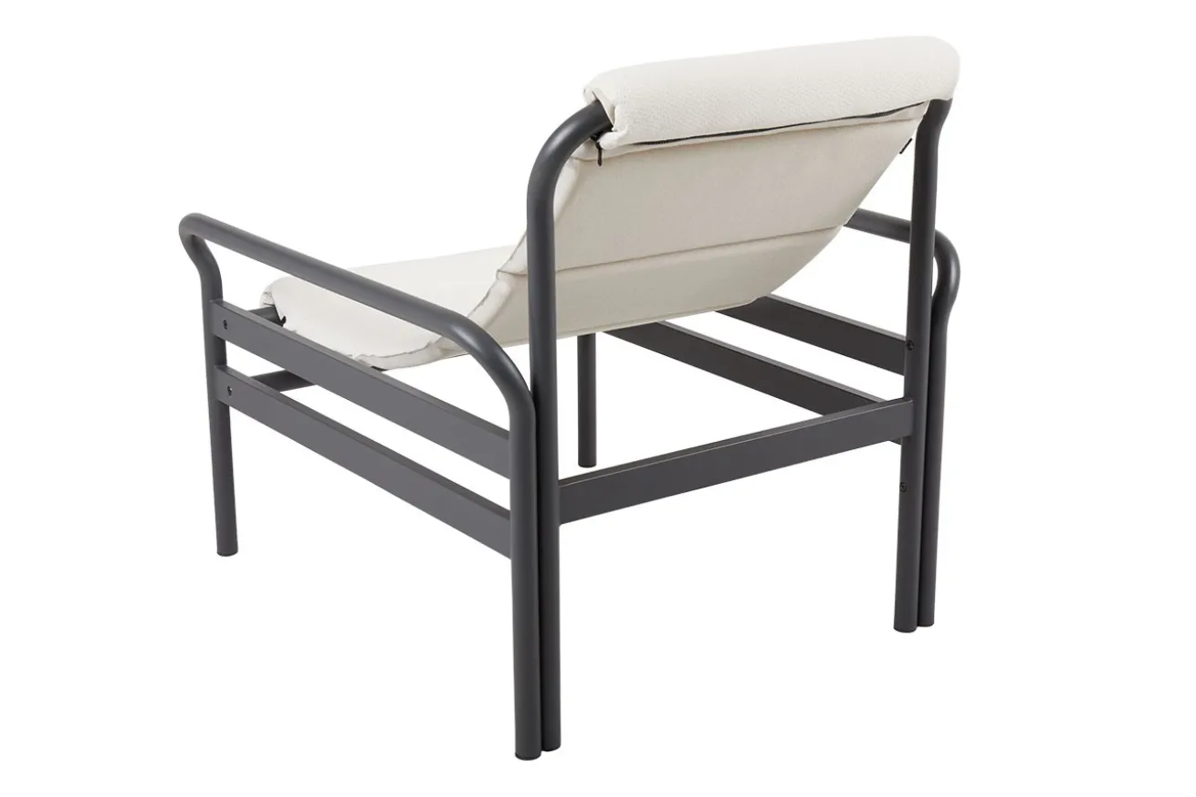Gartensessel mit Arm Sling weiss