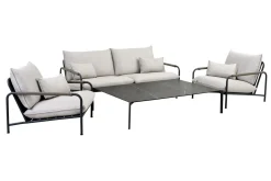 Gartensofa Lerberget 2,5-Sitzer grau