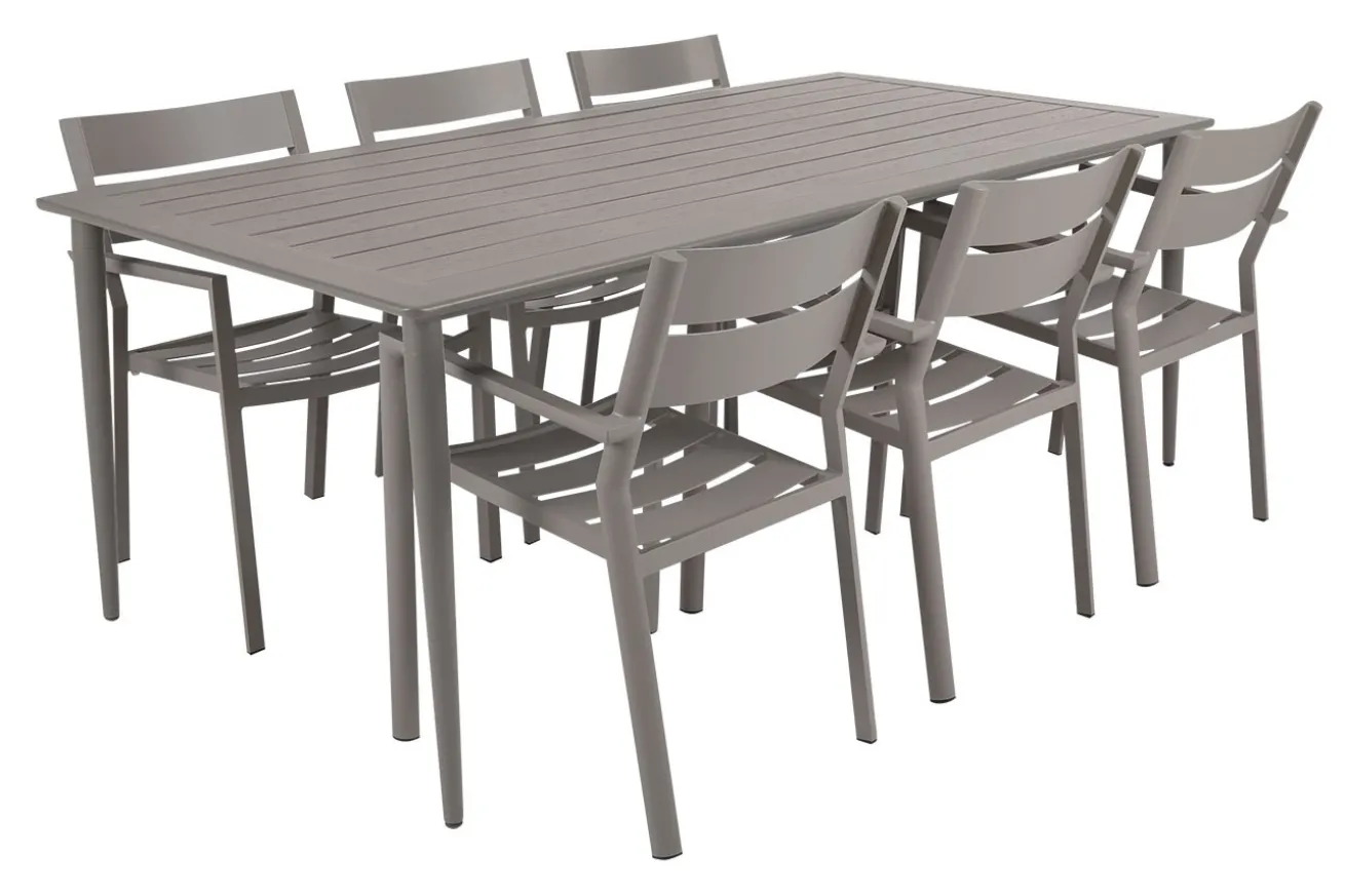 Gartenstuhl Delia stapelbar beige
