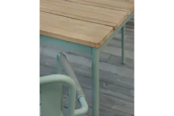 Gartenstuhl Innes grün stapelbar