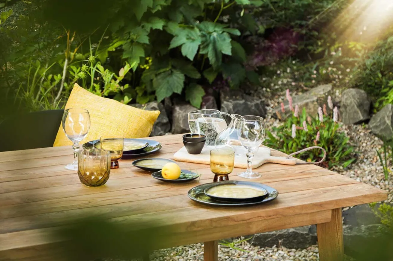 Gartentisch Kylie Teak massiv 180 cm