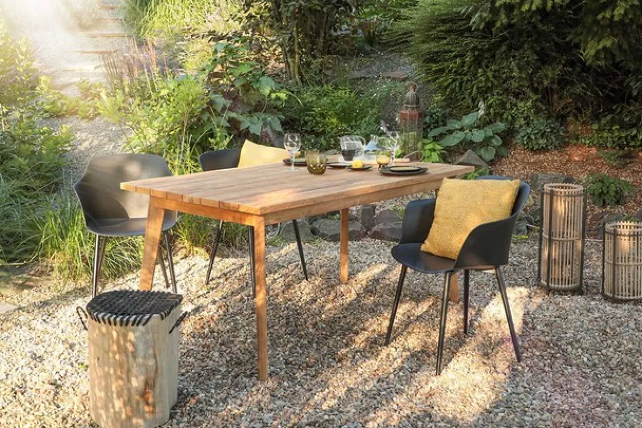 Gartentisch Kylie Teak massiv 200 cm