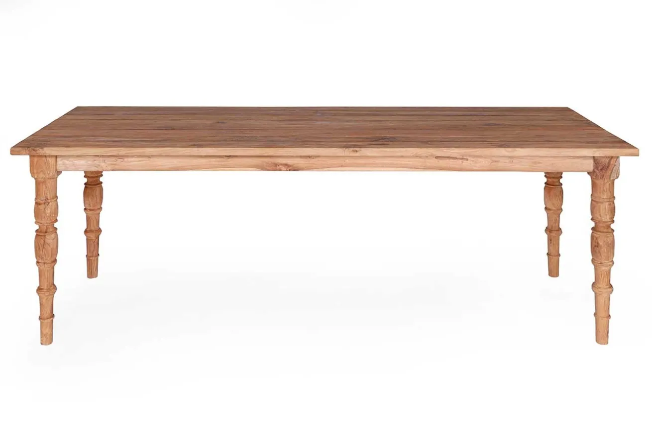 Gartentisch Teak Brasserie OUTDOOR massiv 220 cm