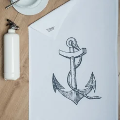 Geschirrtuch Anker