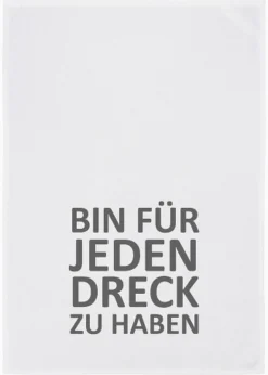 Geschirrtuch Bin für jeden..
