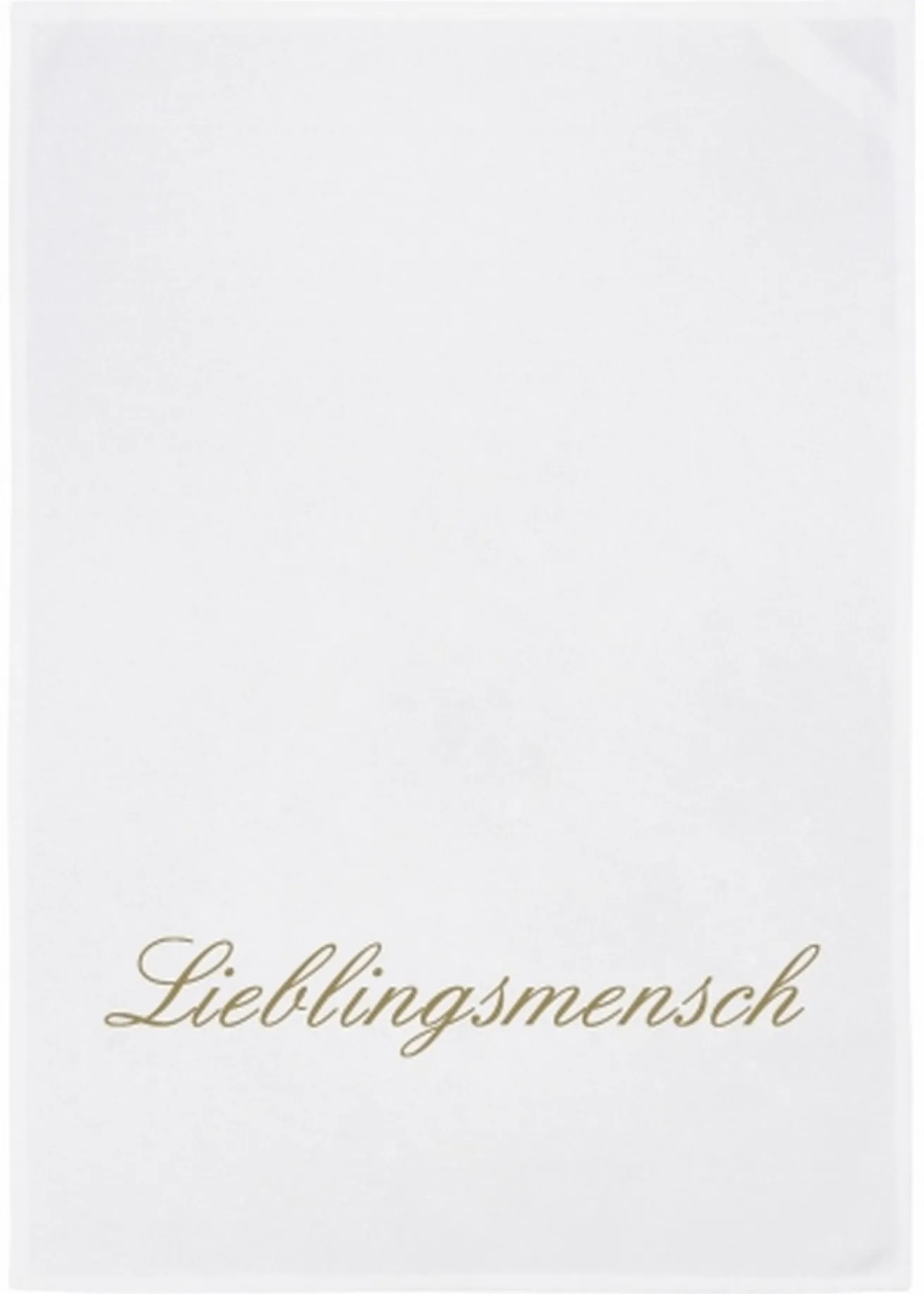 Geschirrtuch Lieblingsmensch