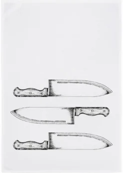 Geschirrtuch Messer