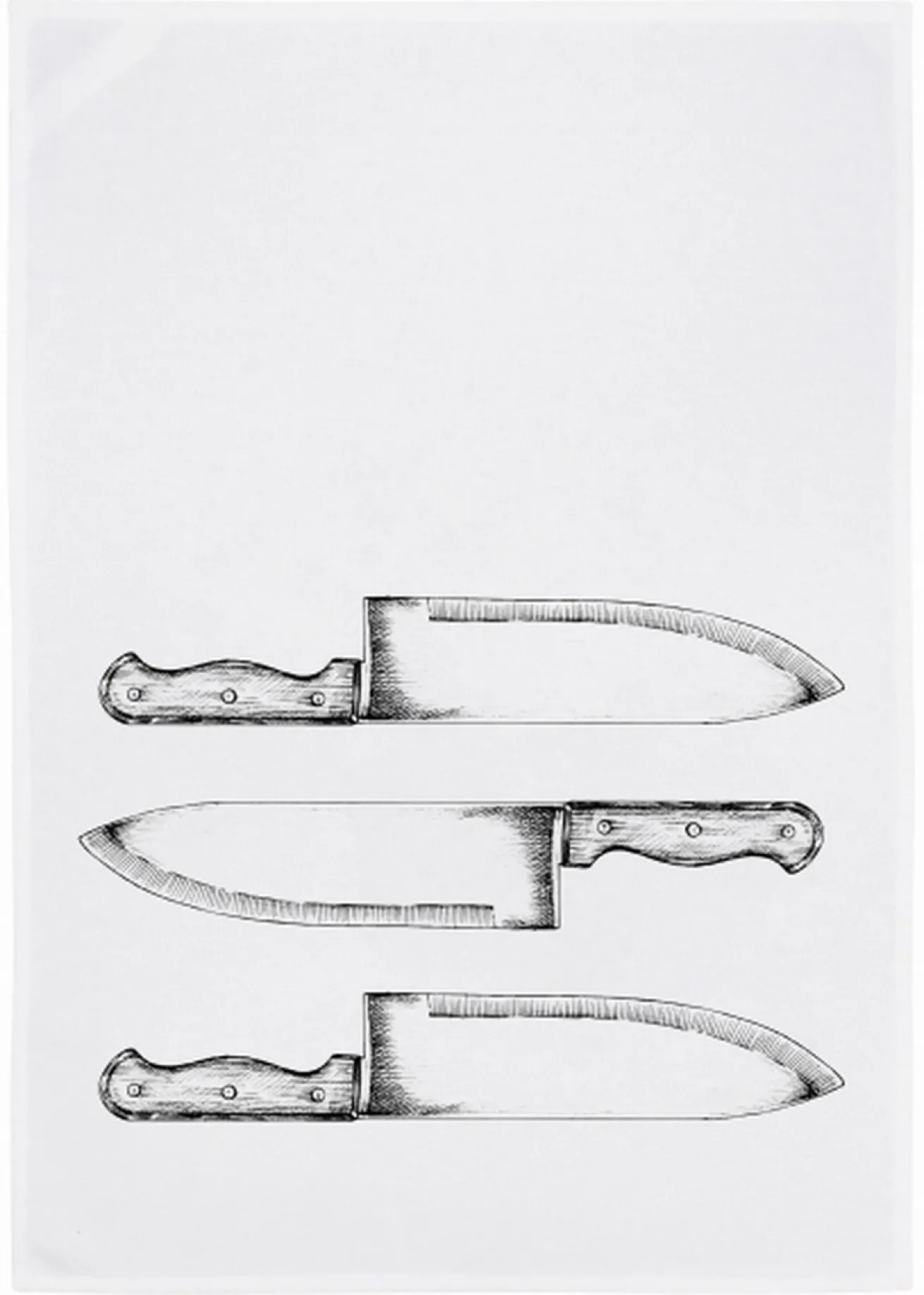 Geschirrtuch Messer