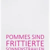 Geschirrtuch Pommes sind frittierte Sonnenstrahlen