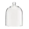Glasglocke transparent klein