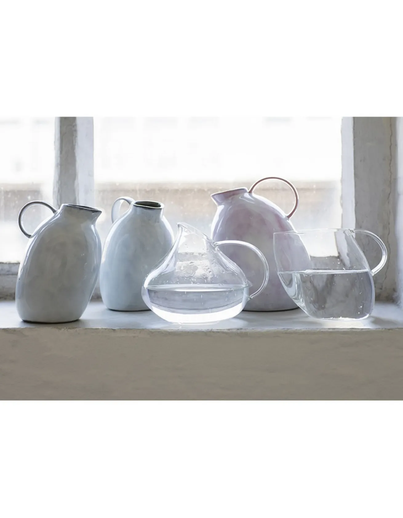 Glaskrug No 3 Glas transparent