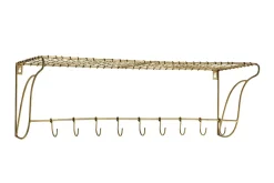 Hakenleiste messing antik B 76 cm