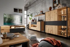 Highboard Benni Wildeiche H 143 cm