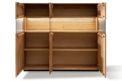 Highboard Lucy No 3 Wildeiche natur B 165 cm