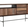 Highboard Metropole Teak Metall B 200 cm