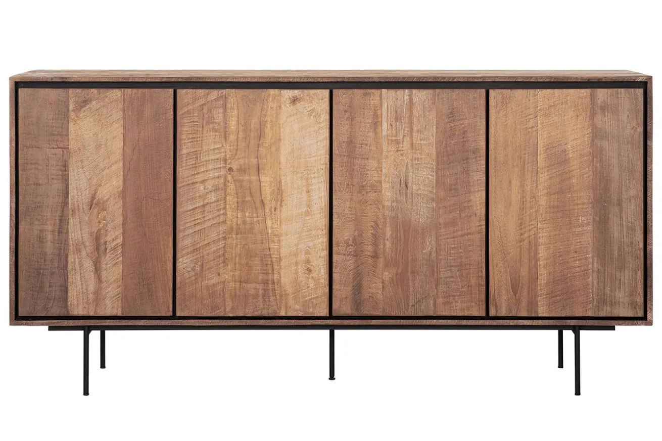 Highboard Metropole Teak Metall B 180 cm