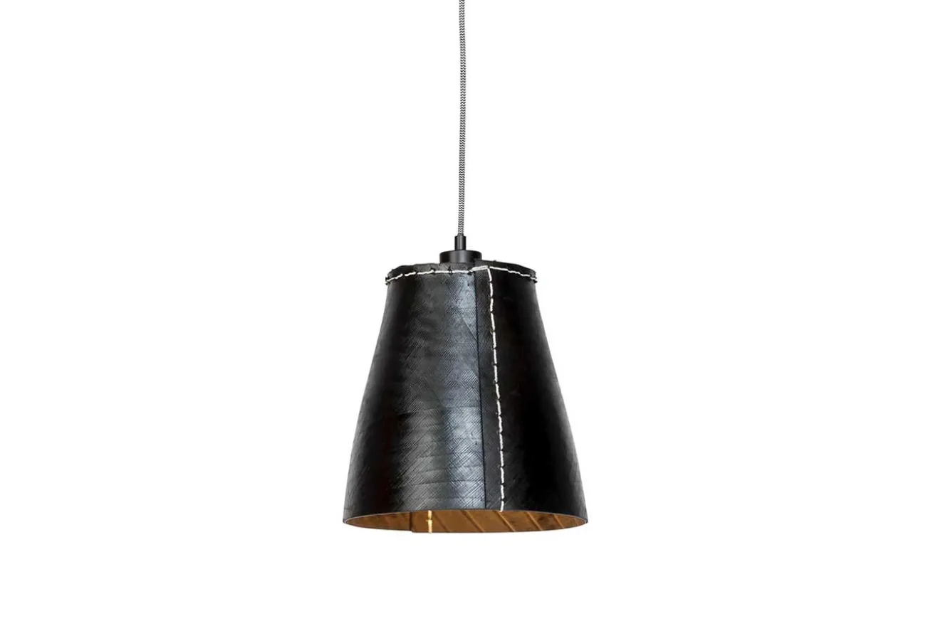 Hängelampe Amazon 1er Gummi schwarz H 25