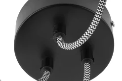 Hängelampe Amazon Gummi schwarz 3er H 16