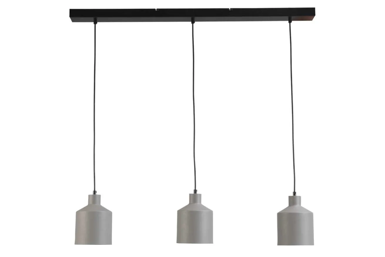 Hängelampe Boo 3tlg weiß schwarz