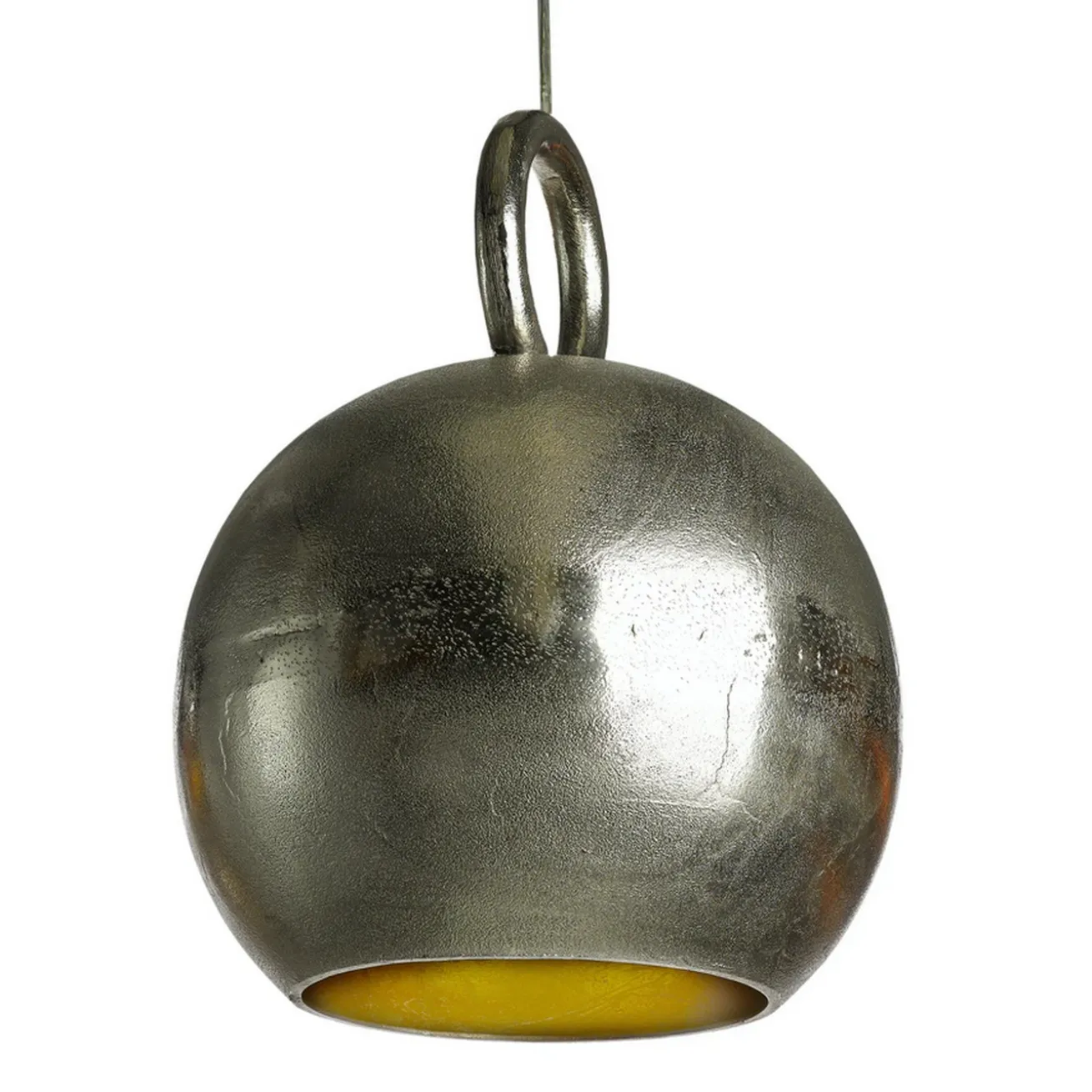 Hängelampe Kettlebell nickel
