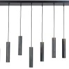 Hängelampe Rule silber antik 8tlg