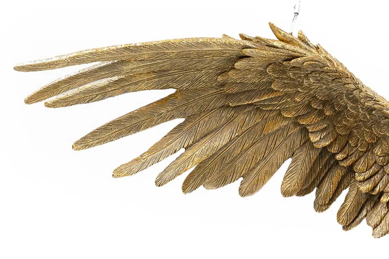 Hängeleuchte Eule gold
