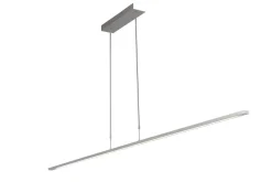 Hängeleuchte nickel B 200 cm