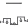 Hängeleuchte Tortona Stahl schwarz B 150 cm